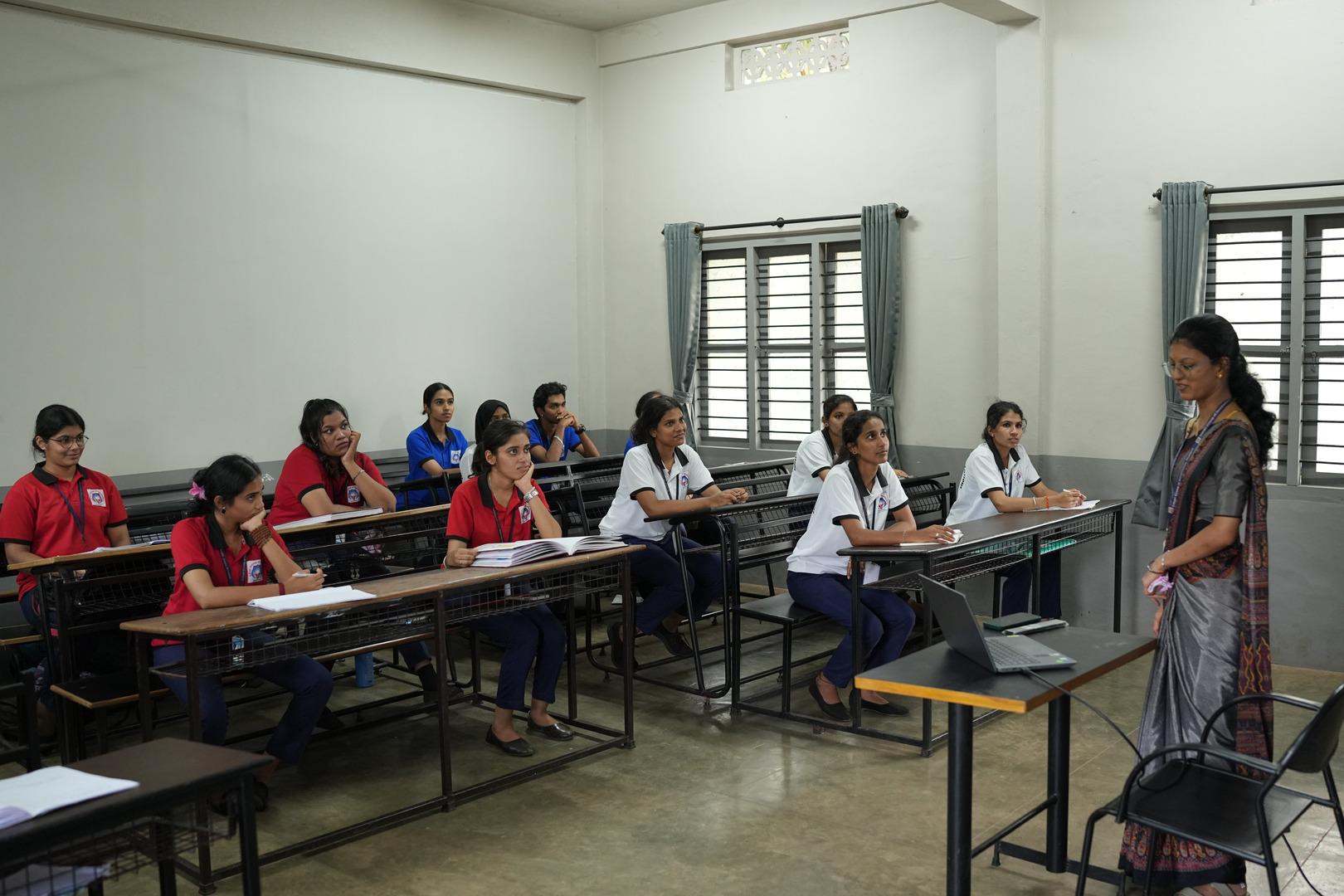 Nursing classroom lecture