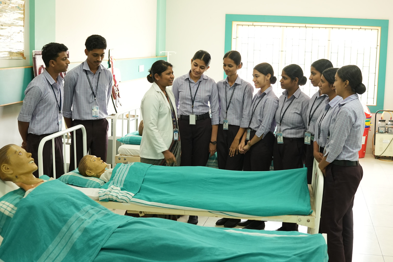 Nursing skills demonstration